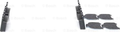 BOSCH 0 986 466 871 - Set placute frana,frana disc aaoparts.ro