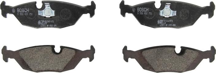 BOSCH 0 986 466 751 - Set placute frana,frana disc aaoparts.ro