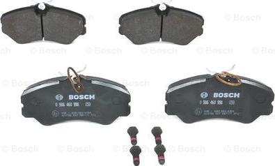 BOSCH 0 986 460 998 - Set placute frana,frana disc aaoparts.ro