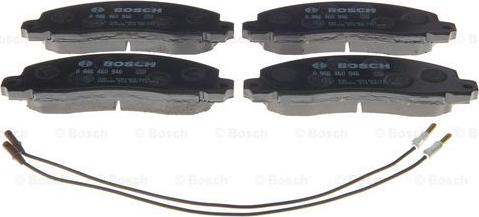 BOSCH 0 986 460 946 - Set placute frana,frana disc aaoparts.ro