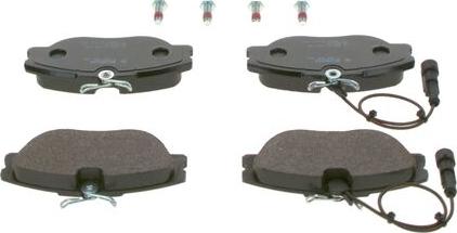 BOSCH 0 986 460 942 - Set placute frana,frana disc aaoparts.ro