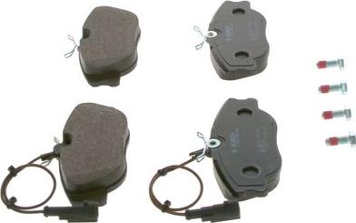 BOSCH 0 986 460 942 - Set placute frana,frana disc aaoparts.ro