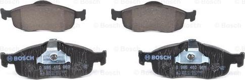 BOSCH 0 986 460 969 - Set placute frana,frana disc aaoparts.ro