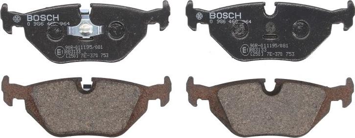 BOSCH 0 986 460 964 - Set placute frana,frana disc aaoparts.ro