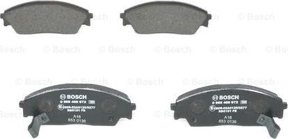 BOSCH 0 986 460 972 - Set placute frana,frana disc aaoparts.ro
