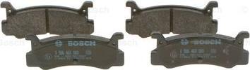 BOSCH 0 986 460 080 - Set placute frana,frana disc aaoparts.ro