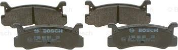 BOSCH 0 986 460 080 - Set placute frana,frana disc aaoparts.ro