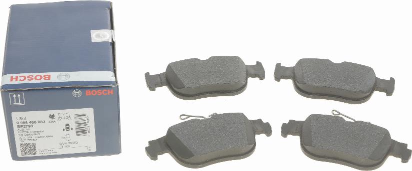 BOSCH 0 986 460 083 - Set placute frana,frana disc aaoparts.ro