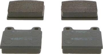 BOSCH 0 986 460 111 - Set placute frana,frana disc aaoparts.ro