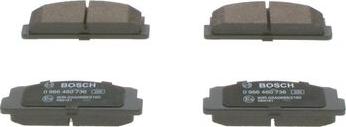 BOSCH 0 986 460 736 - Set placute frana,frana disc aaoparts.ro