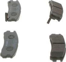 BOSCH 0 986 461 145 - Set placute frana,frana disc aaoparts.ro