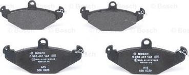 BOSCH 0 986 461 148 - Set placute frana,frana disc aaoparts.ro