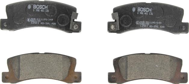 BOSCH 0 986 461 136 - Set placute frana,frana disc aaoparts.ro