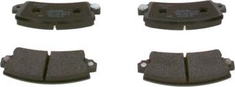 BOSCH 0 986 461 396 - Set placute frana,frana disc aaoparts.ro