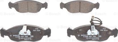 BOSCH 0 986 461 764 - Set placute frana,frana disc aaoparts.ro