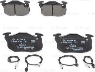 BOSCH 0 986 461 763 - Set placute frana,frana disc aaoparts.ro