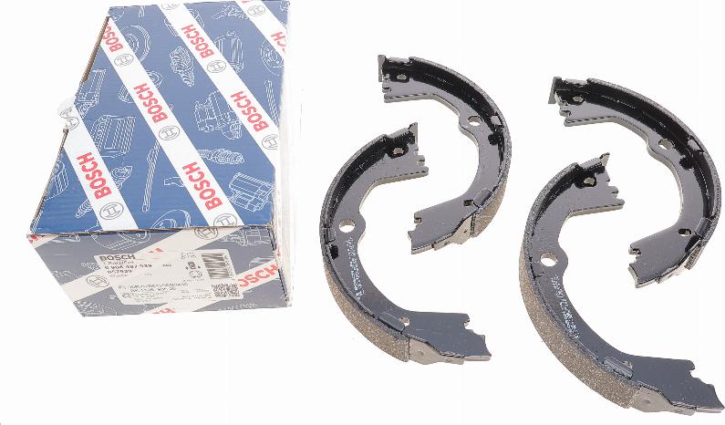 BOSCH 0 986 487 939 - Set saboti frana, frana de mana aaoparts.ro