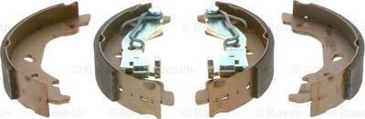 BOSCH 0 986 487 596 - Set saboti frana aaoparts.ro