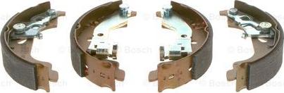 BOSCH 0 986 487 597 - Set saboti frana aaoparts.ro