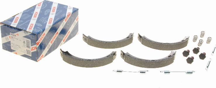 BOSCH 0 986 487 543 - Set saboti frana, frana de mana aaoparts.ro