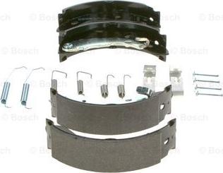 BOSCH 0 986 487 565 - Set saboti frana aaoparts.ro