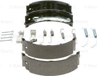 BOSCH 0 986 487 565 - Set saboti frana aaoparts.ro