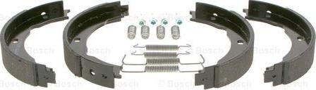 BOSCH 0 986 487 579 - Set saboti frana, frana de mana aaoparts.ro