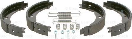 BOSCH 0 986 487 579 - Set saboti frana, frana de mana aaoparts.ro