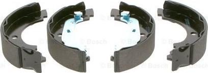 BOSCH 0 986 487 570 - Set saboti frana aaoparts.ro