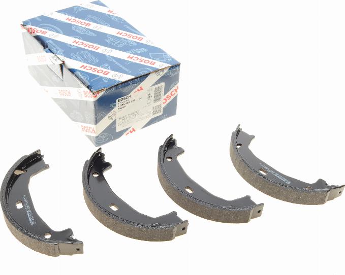 BOSCH 0 986 487 608 - Set saboti frana, frana de mana aaoparts.ro