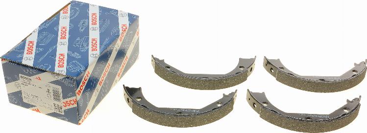 BOSCH 0 986 487 607 - Set saboti frana, frana de mana aaoparts.ro