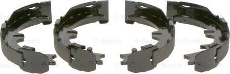 BOSCH 0 986 487 615 - Set saboti frana, frana de mana aaoparts.ro