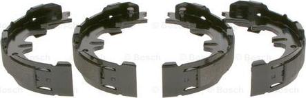 BOSCH 0 986 487 615 - Set saboti frana, frana de mana aaoparts.ro