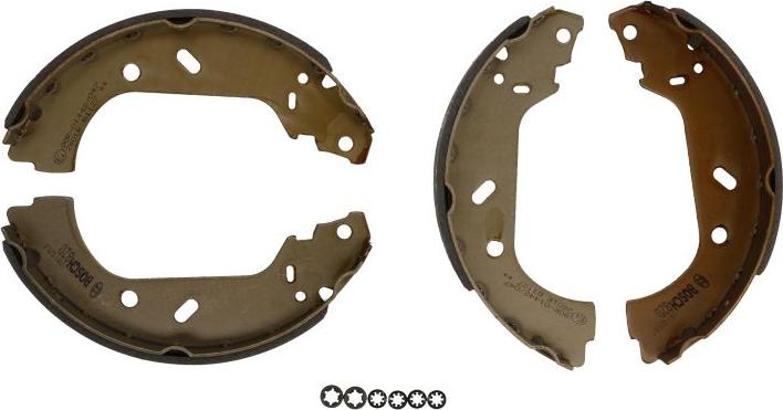 BOSCH 0 986 487 835 - Set saboti frana aaoparts.ro