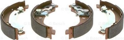 BOSCH 0 986 487 317 - Set saboti frana aaoparts.ro