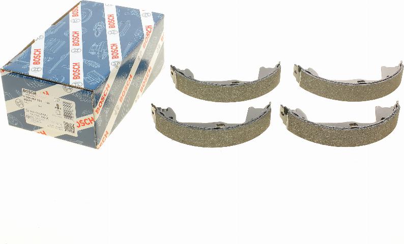 BOSCH 0 986 487 214 - Set saboti frana, frana de mana aaoparts.ro