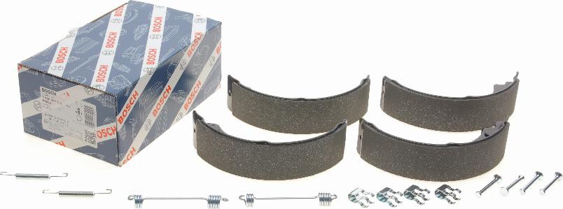 BOSCH 0 986 487 712 - Set saboti frana, frana de mana aaoparts.ro