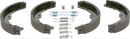 BOSCH 0 986 487 725 - Set saboti frana, frana de mana aaoparts.ro