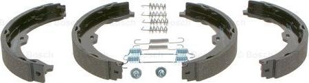 BOSCH 0 986 487 725 - Set saboti frana, frana de mana aaoparts.ro