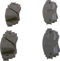 BOSCH 0 986 424 912 - Set placute frana,frana disc aaoparts.ro