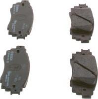 BOSCH 0 986 424 912 - Set placute frana,frana disc aaoparts.ro