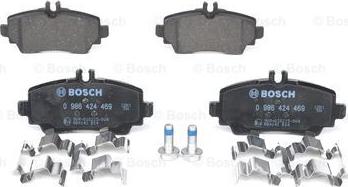 BOSCH 0 986 424 469 - Set placute frana,frana disc aaoparts.ro