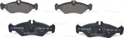 BOSCH 0 986 424 463 - Set placute frana,frana disc aaoparts.ro