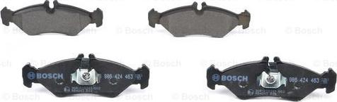 BOSCH 0 986 424 463 - Set placute frana,frana disc aaoparts.ro