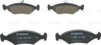 BOSCH 0 986 424 462 - Set placute frana,frana disc aaoparts.ro