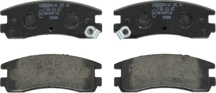 BOSCH 0 986 424 467 - Set placute frana,frana disc aaoparts.ro