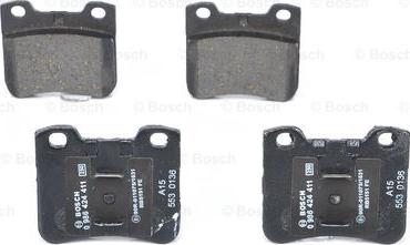 BOSCH 0986424411 - Set placute frana,frana disc aaoparts.ro