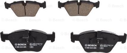 BOSCH 0 986 424 485 - Set placute frana,frana disc aaoparts.ro