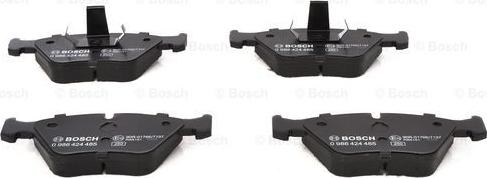 BOSCH 0 986 424 485 - Set placute frana,frana disc aaoparts.ro