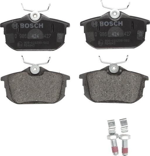 BOSCH 0 986 424 427 - Set placute frana,frana disc aaoparts.ro